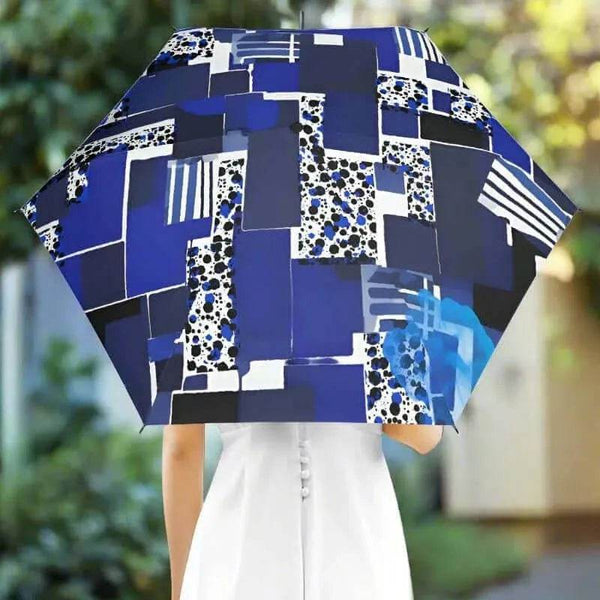 Blue Block Umbrella - Gaming, Sports & Calm Style - Iron Phoenix GHG