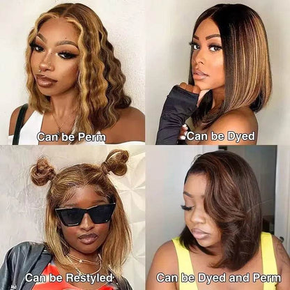 Bob Wig Ombre Brown 4-16 Inch 4/27 | Iron Phoenix GHG - Iron Phoenix GHG
