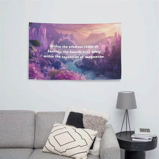 Ethereal Fantasy Wall Tapestry | Iron Phoenix GHG - Iron Phoenix GHG