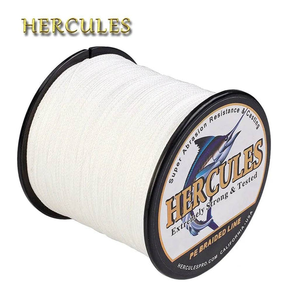 Braided Fishing Line - Hercules White Eco PE - Iron Phoenix GHG