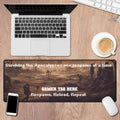 Apocalypse Survival Desk Mat | Personalized Gamer Pad - Image 1