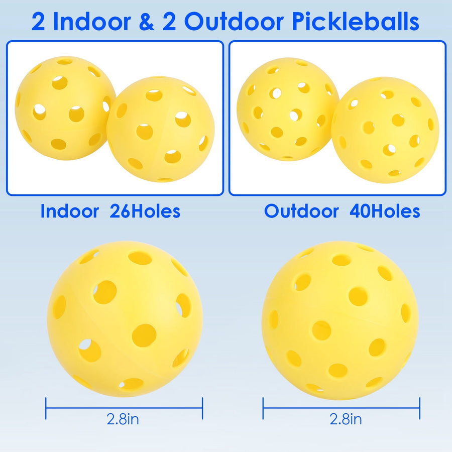 Pickleball Net Set - 22FT Tournament Kit for Sports and Gaming Calm