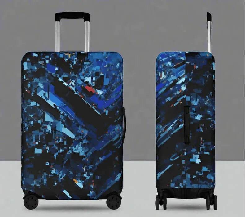 Cave Crystal Luggage Cover - Gaming, Sports & Calm Style - Iron Phoenix GHG