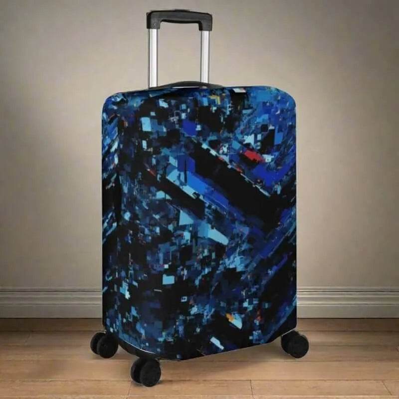 Cave Crystal Luggage Cover - Gaming, Sports & Calm Style - Iron Phoenix GHG