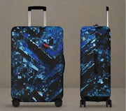 Crystal Cave Luggage Cover | Gamer Adventure Travel Gift - Iron Phoenix GHG