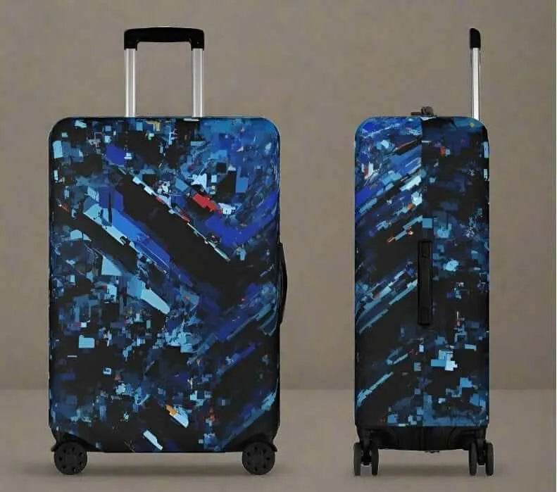 Cave Crystal Luggage Cover - Gaming, Sports & Calm Style - Iron Phoenix GHG