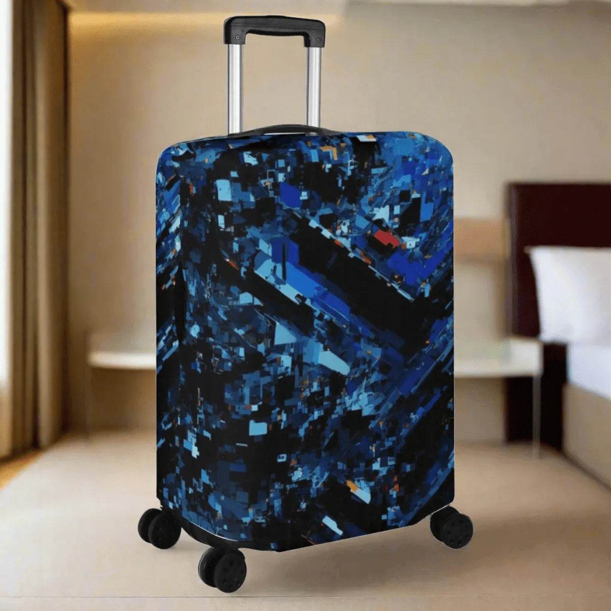 Cave Crystal Luggage Cover - Gaming, Sports & Calm Style - Iron Phoenix GHG