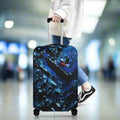 Crystal Cave Luggage Cover | Gamer Adventure Travel Gift - Image 2