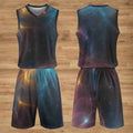 "Celestial" Galaxy Basketball Jersey Set| Iron Phoenix GHG - Image 1