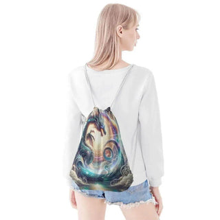 Cosmic Dragon Zip Hoodie | Fantasy Gamer Sweatshirt - Iron Phoenix GHG