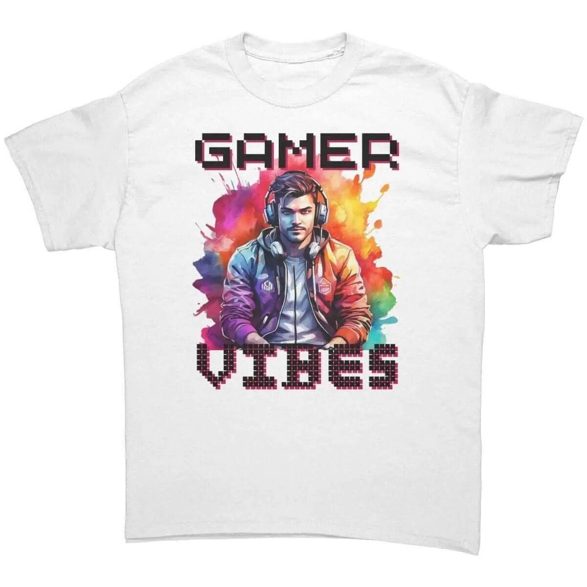 Classic Fit Men’s Gamer Vibes T-Shirt - Cotton - Iron Phoenix GHG