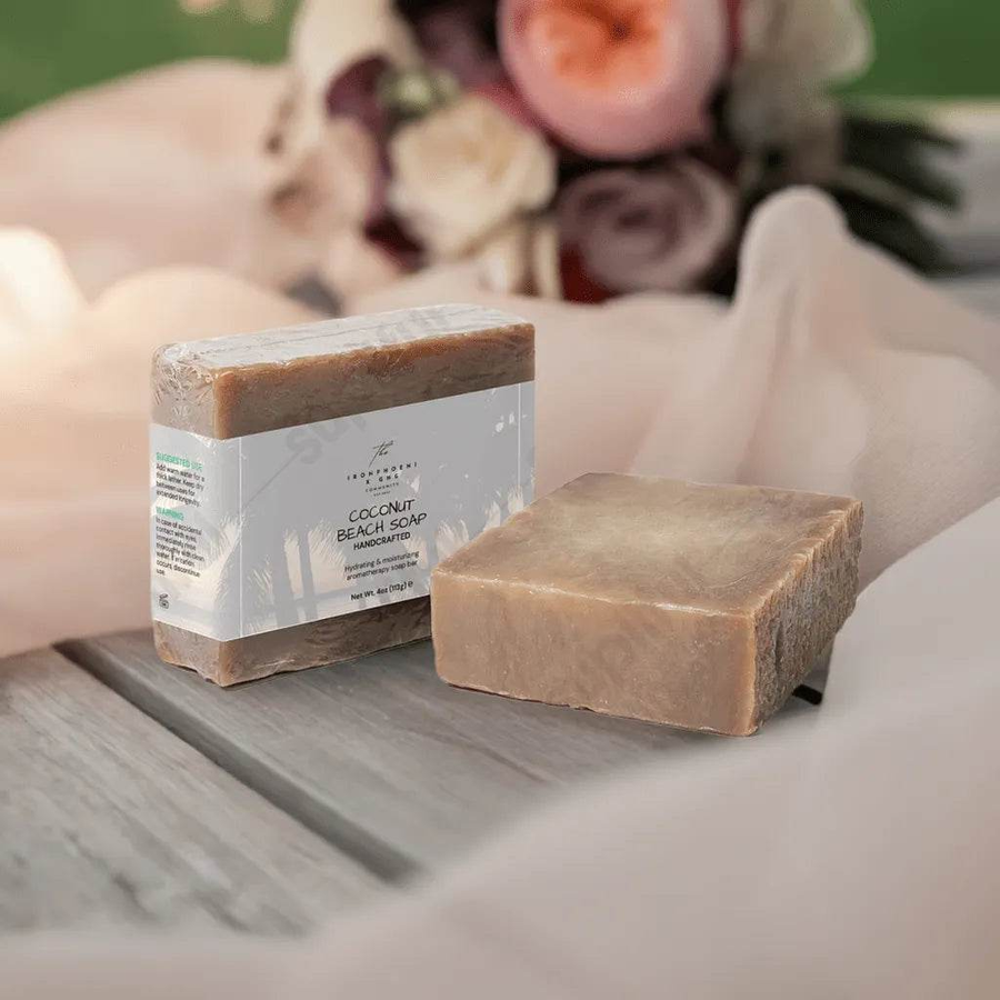 Coconut Beach Soap | Organic Hydrating | Calming Bar - Iron Phoenix GHG