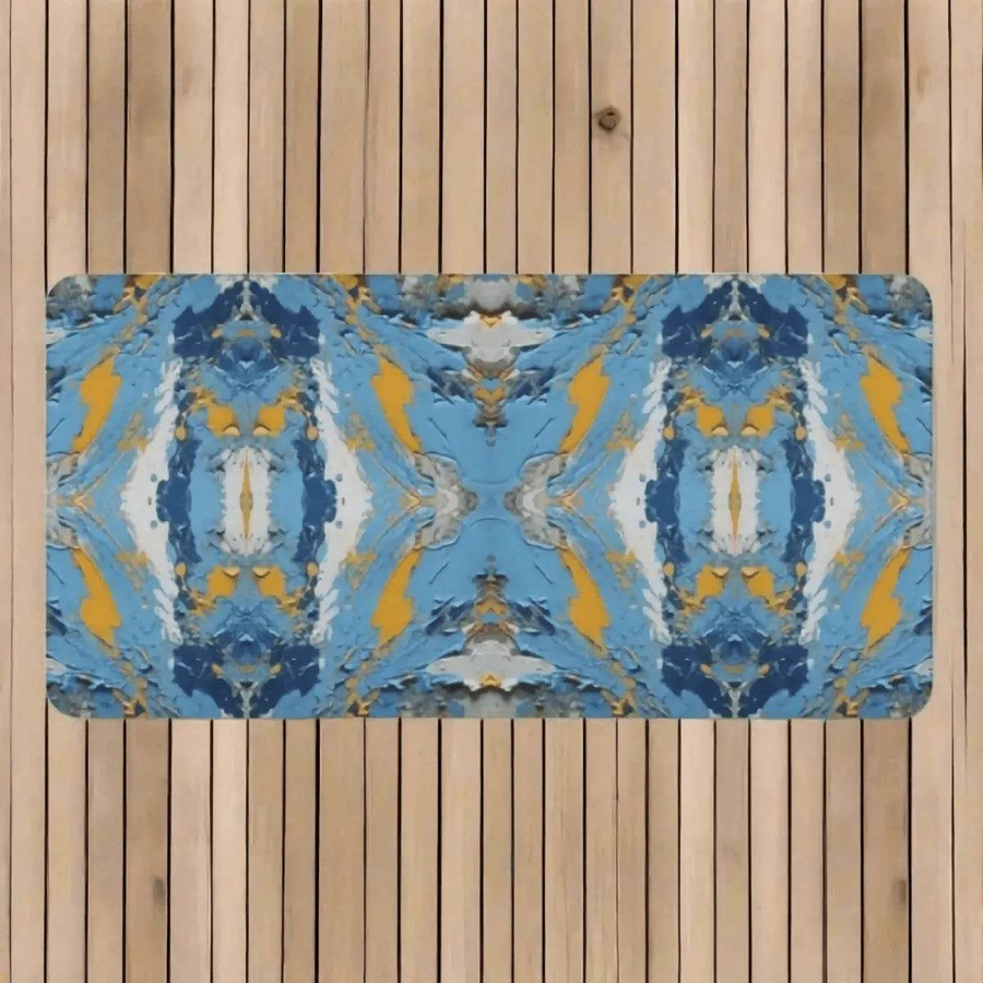 Abstract Art Bath Towel | Colorful Modern Bathroom Decor - Iron Phoenix GHG