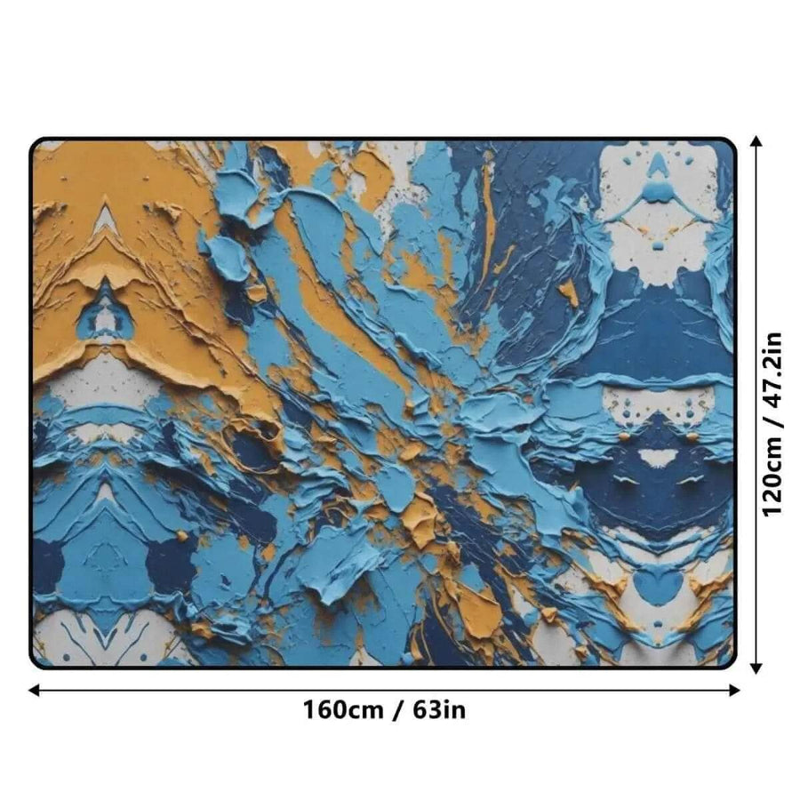Van Gogh Style Rug | Starry Night Gaming and Yoga Mat - Iron Phoenix GHG