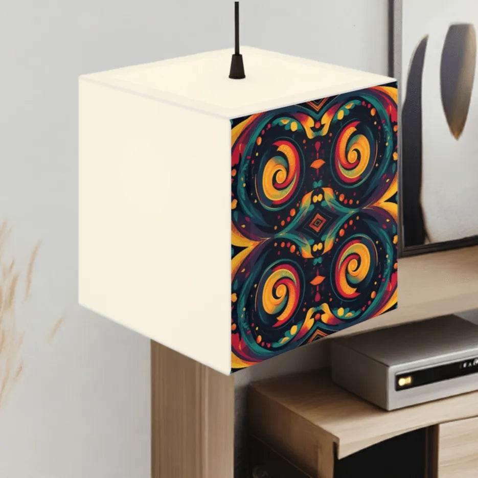 Cosmic Light Cube Lamp - Healing Decor Wellness Gift with Free Shipping - Iron Phoenix GHG