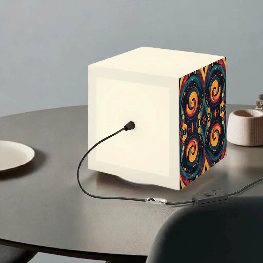 Cosmic Light Cube Lamp - Healing Decor Wellness Gift with Free Shipping - Iron Phoenix GHG