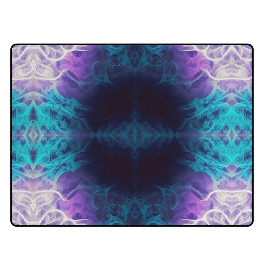 Galactic Whispers Rug | Cosmic Yoga and Gaming Mat - Iron Phoenix GHG