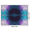 Galactic Whispers Rug | Cosmic Yoga and Gaming Mat - Image 4