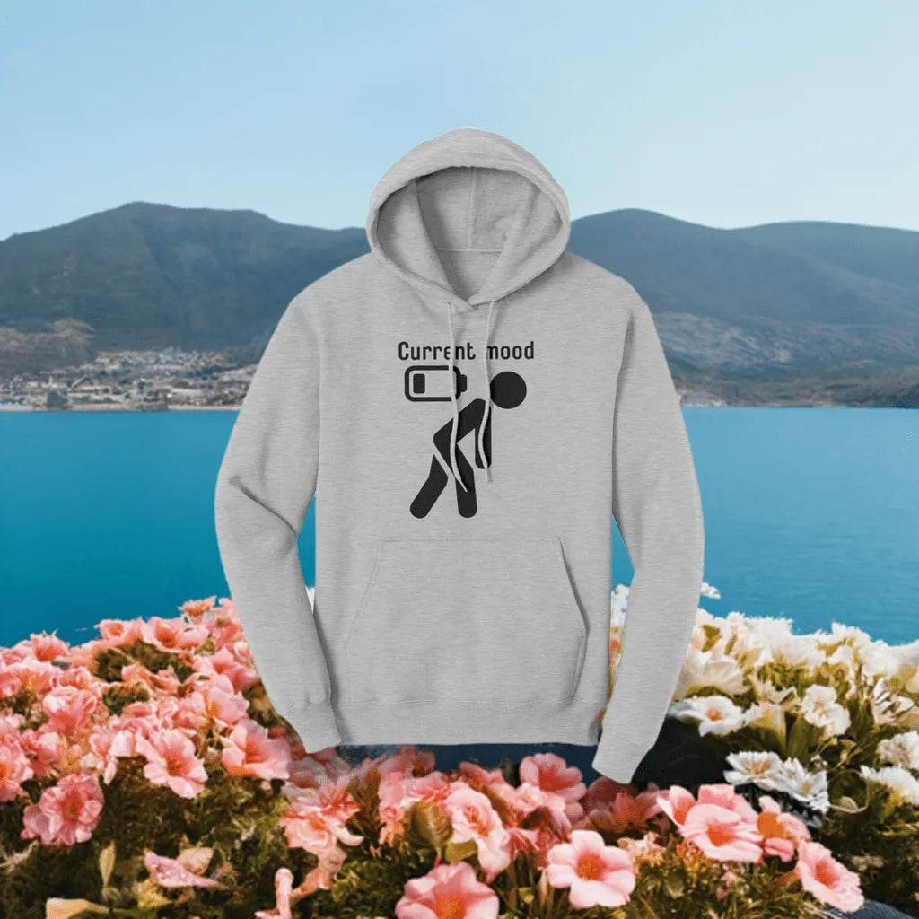 Funny "Current Mood" Gamer Hoodie