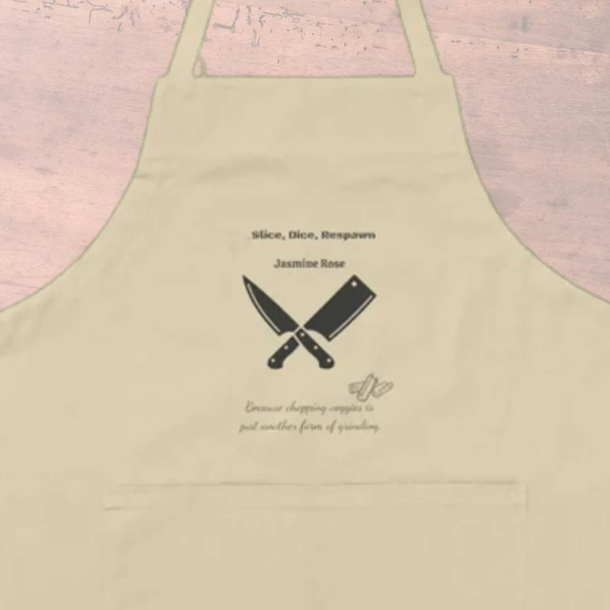 Custom Gaming Apron - Humorous Kitchen Gift for Gamers Cooking Enthusiasts - Iron Phoenix GHG