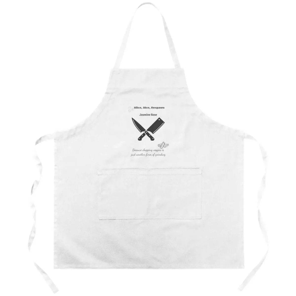 Custom Gaming Apron - Humorous Kitchen Gift for Gamers Cooking Enthusiasts - Iron Phoenix GHG