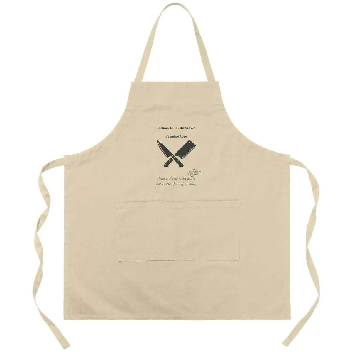 Custom Gaming Apron - Humorous Kitchen Gift for Gamers Cooking Enthusiasts - Iron Phoenix GHG