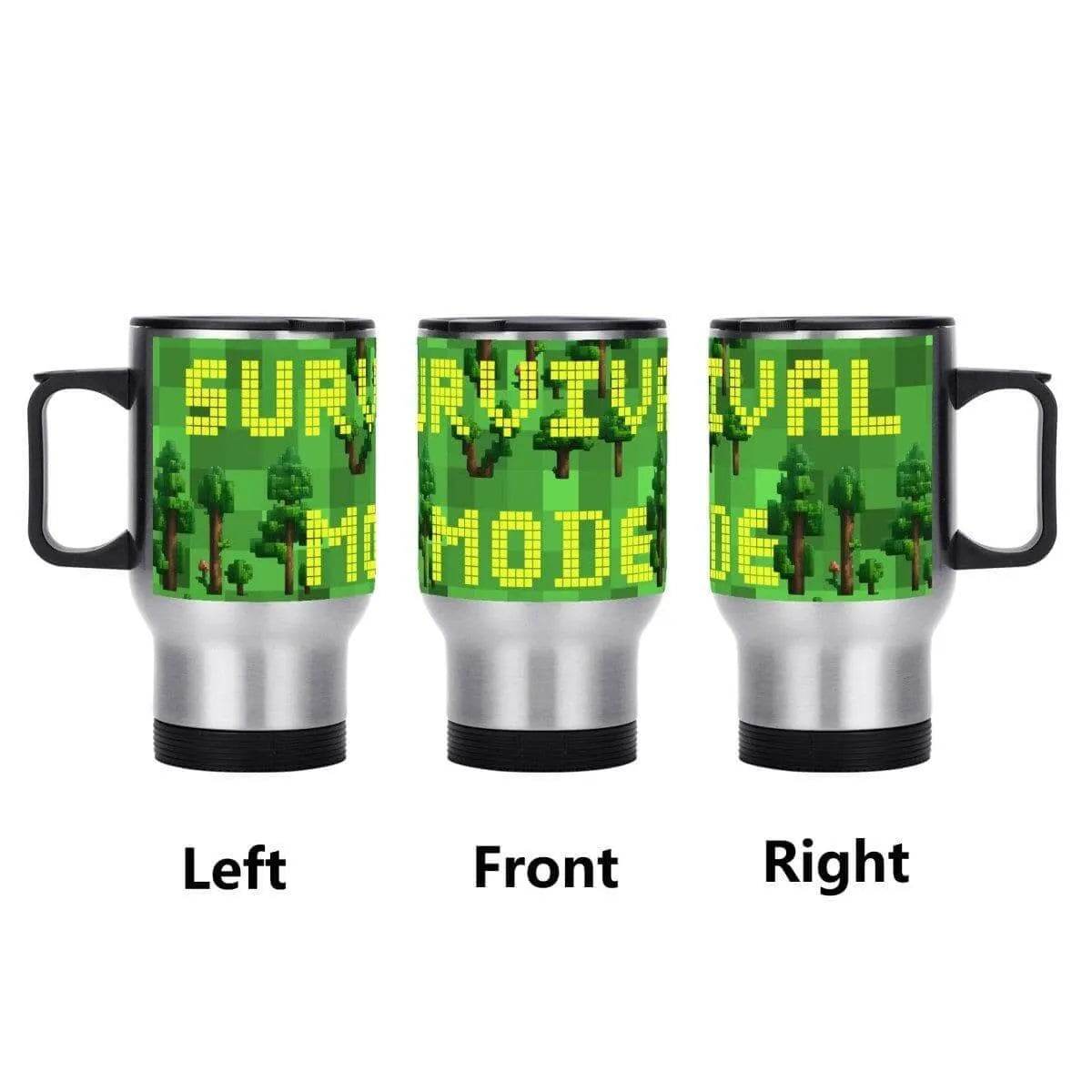 Custom Survival Game Travel Mug Enthusiasts - Durable Insulated Personalized - Iron Phoenix GHG