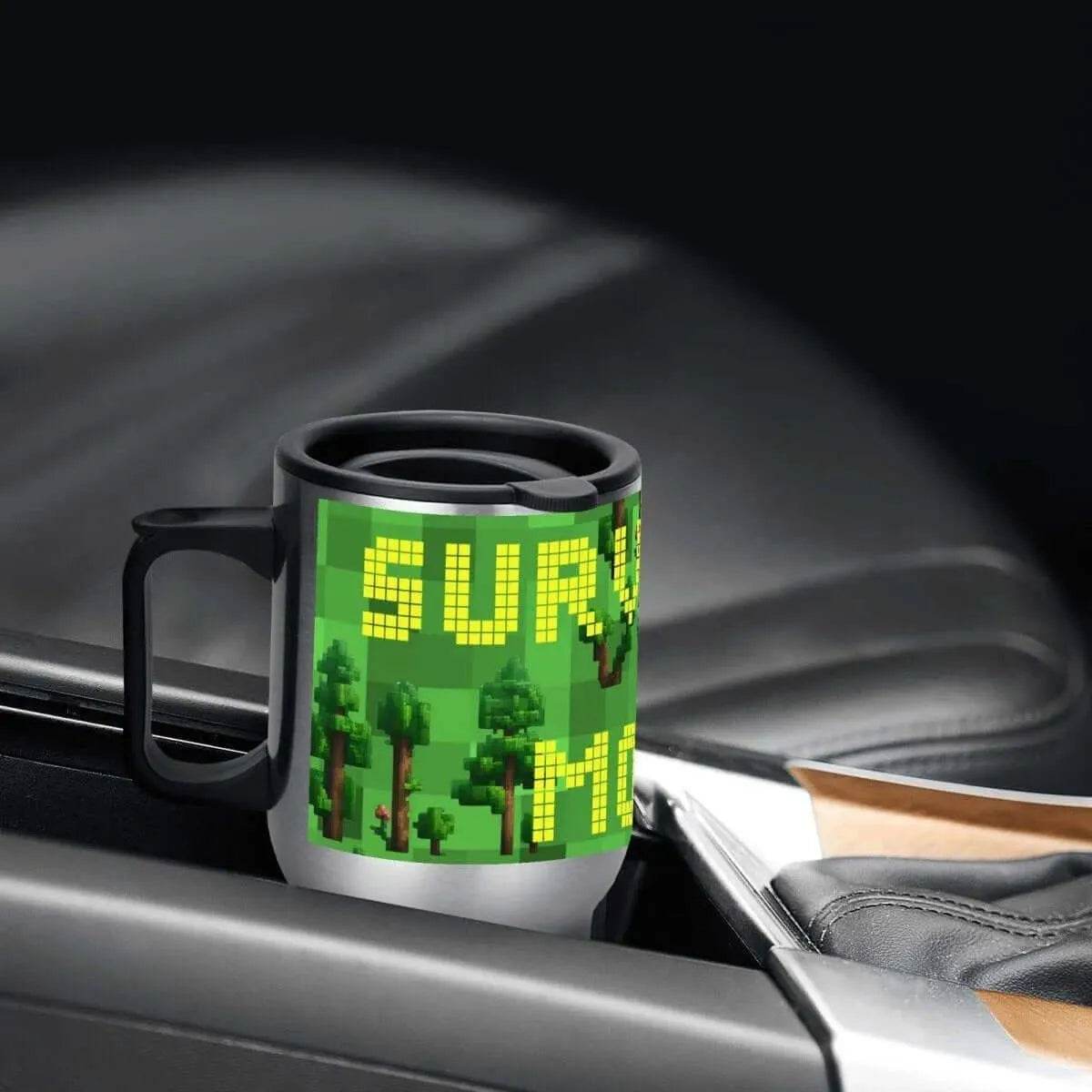 Custom Survival Game Travel Mug Enthusiasts - Durable Insulated Personalized - Iron Phoenix GHG