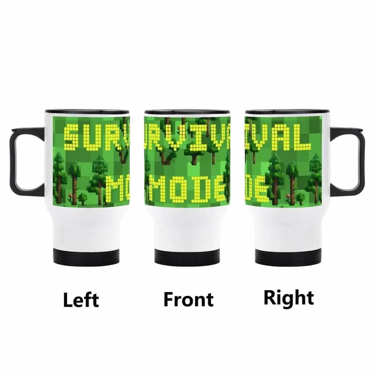 Custom Survival Game Travel Mug Enthusiasts - Durable Insulated Personalized - Iron Phoenix GHG