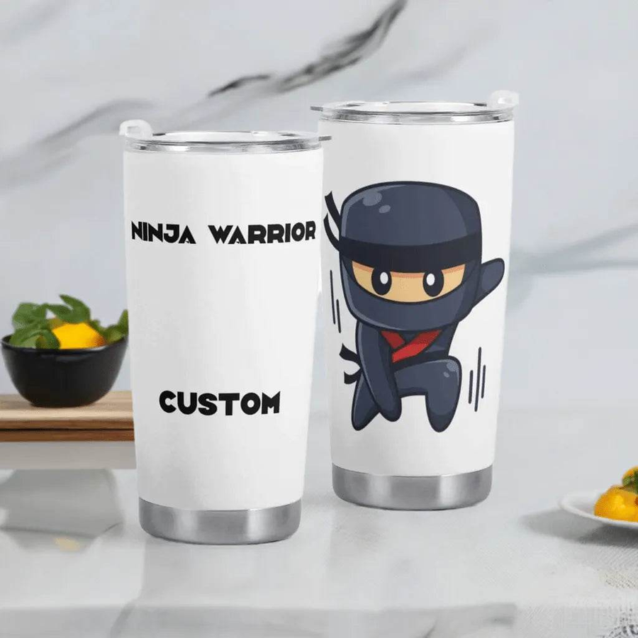 Ninja Warrior Personalized Travel Mug | Iron Phoenix GHG - Iron Phoenix GHG