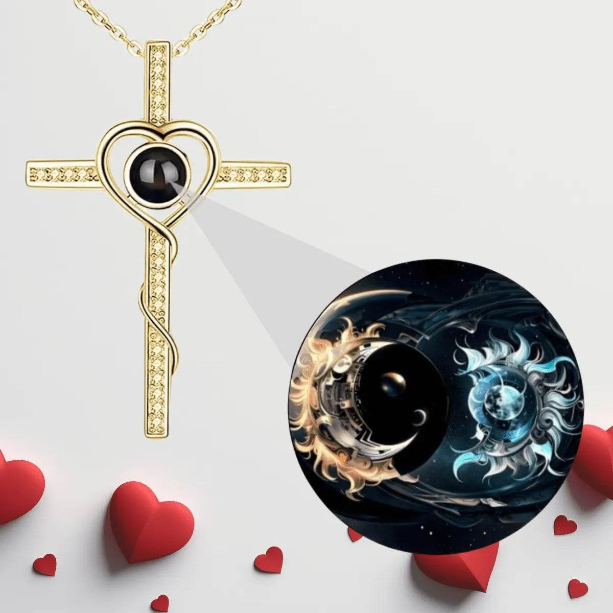 "Cross of Memories" Photo Necklace | Iron Phoenix GHG