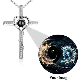 "Cross of Memories" Photo Necklace | Iron Phoenix GHG - Iron Phoenix GHG