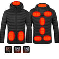 Heated USB Jacket for Outdoors | Red, Black - Image 6