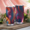 "Deep Color" Abstract Tumbler by Shadowseeker| Iron Phoenix GHG - Image 6