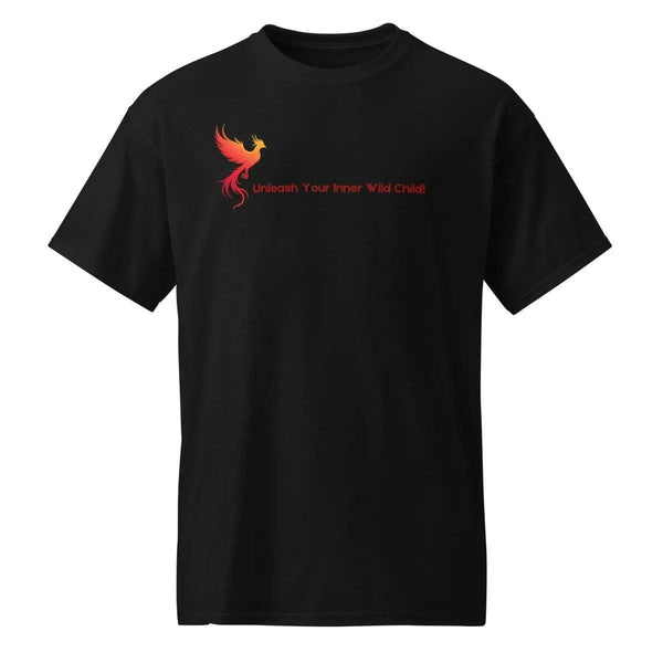DryBlend Unisex Phoenix T-Shirt, Adult Comfort - Iron Phoenix GHG