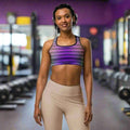Electric Vibes Sports Bra - Trendy Workout Gear for Active Gamers - Image 4