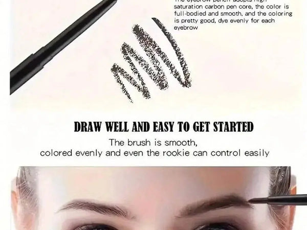 Eyeliner Pencil - 3pc Eco Black Waterproof - Iron Phoenix GHG