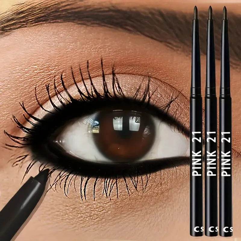 Eyeliner Pencil - 3pc Eco Black Waterproof - Iron Phoenix GHG