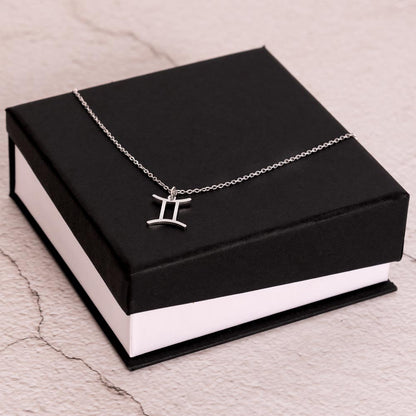 Zodiac Symbol Pendant Necklace - Personalized Astrology Jewelry for Unique Style