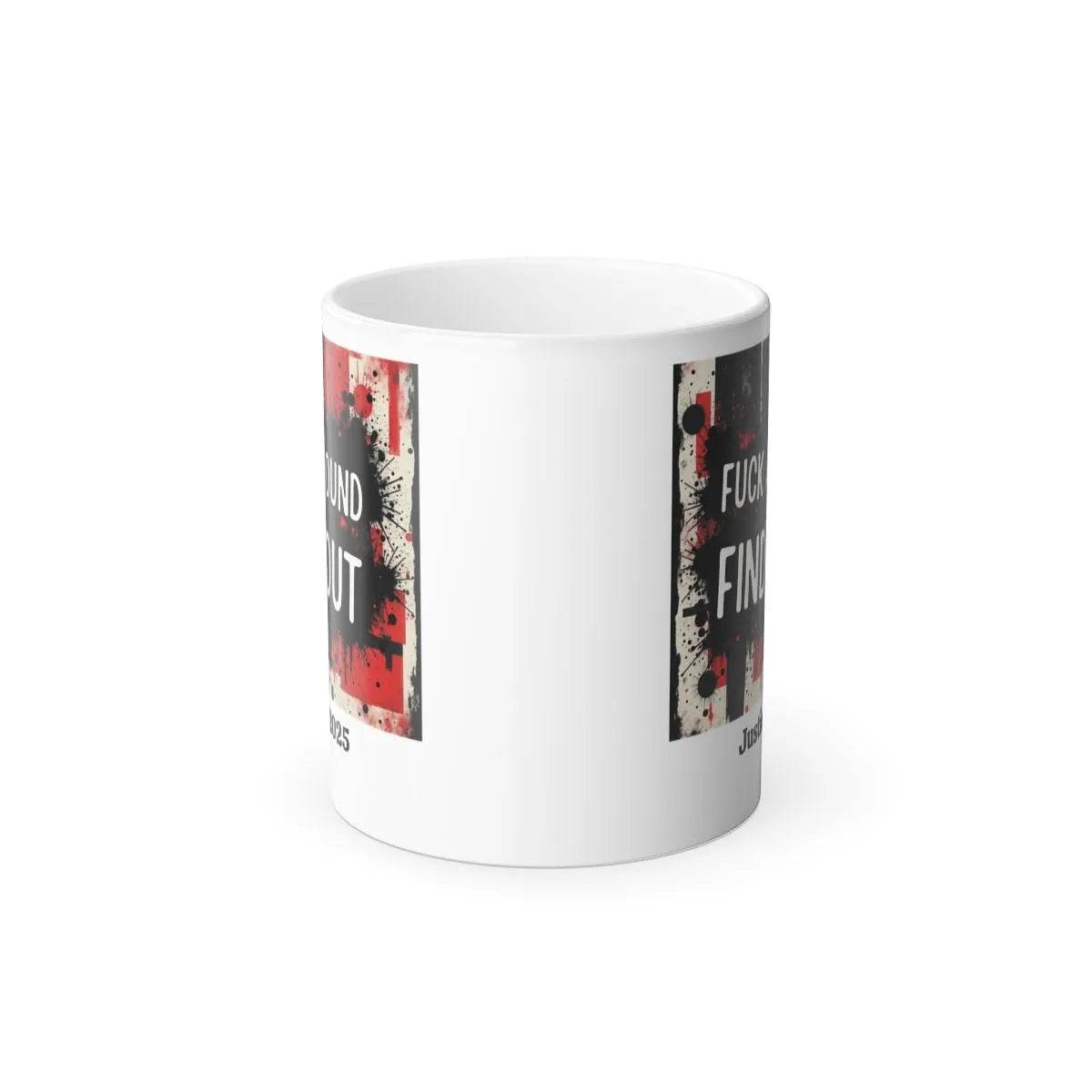 FAFO Mug - Personalize Your Justice 2025 for Gamers - Iron Phoenix GHG