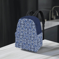 Fashion Backpack, Blue White, Eco-Friendly Style - Image 5