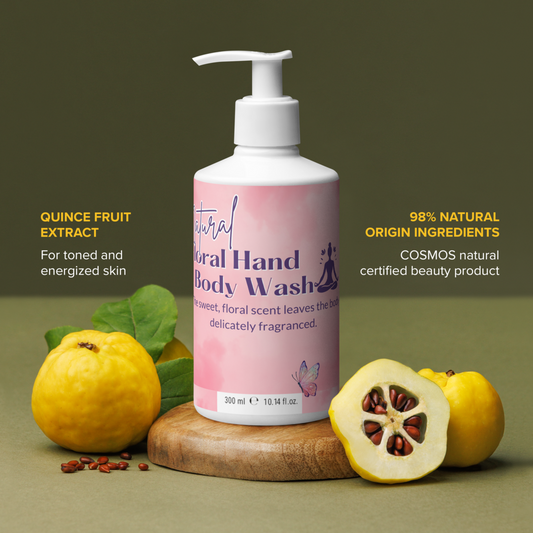 Floral Body Wash - Luxurious Skincare for Gamers