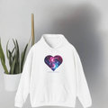 Galaxy Heart Hoodie - Cosmic Gamer Apparel - Image 4