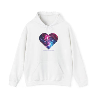 Galaxy Heart Hoodie - Cosmic Gamer Apparel - Iron Phoenix GHG