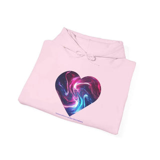 Galaxy Heart Hoodie - Cosmic Gamer Apparel - Iron Phoenix GHG
