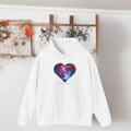 Galaxy Heart Hoodie - Cosmic Gamer Apparel - Image 2