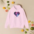 Galaxy Heart Hoodie - Cosmic Gamer Apparel - Image 6