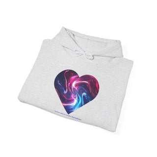 Galaxy Heart Hoodie - Cosmic Gamer Apparel - Iron Phoenix GHG