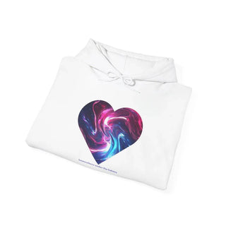 Galaxy Heart Hoodie - Cosmic Gamer Apparel - Iron Phoenix GHG