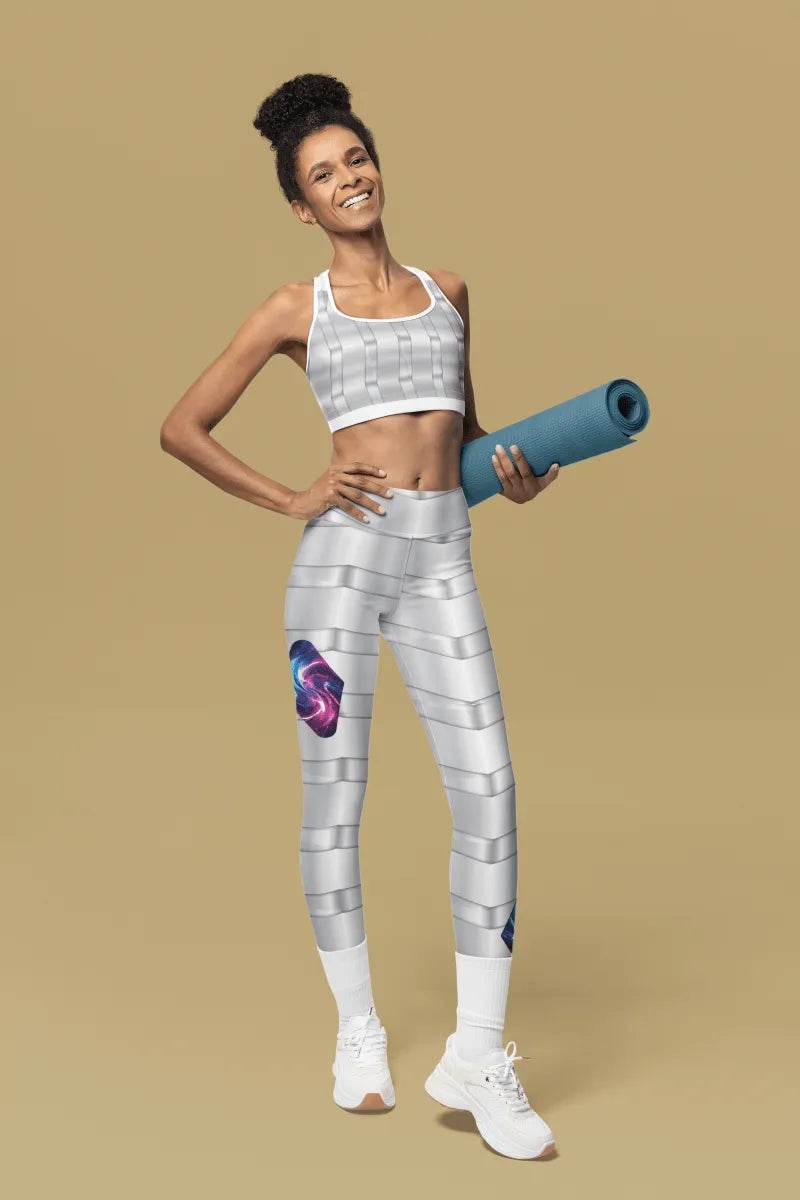 Galaxy Leggings – Cosmic Healing Activewear, Comfort & Style - Iron Phoenix GHG